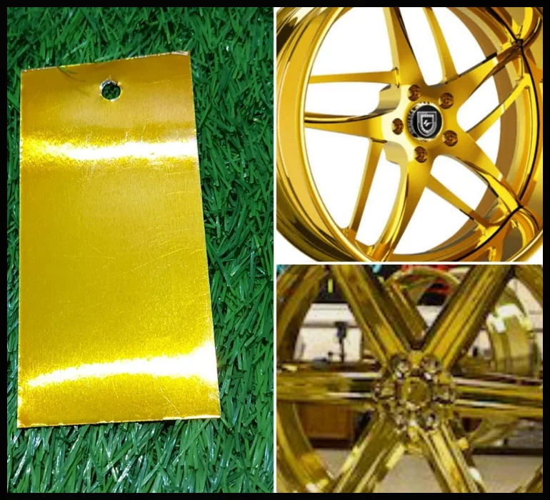 Golden Metallic Powder Coating Services in Pune
